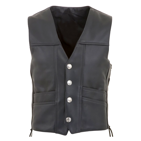  	 Leather Vest