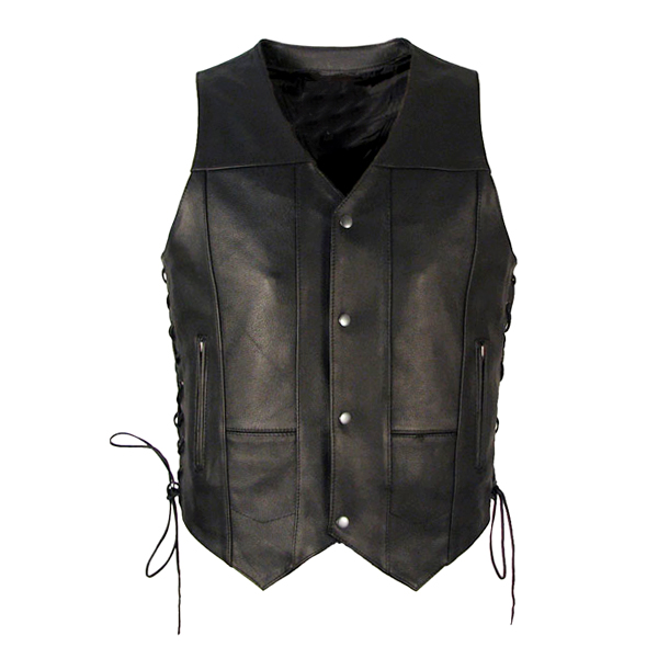  	 Leather Vest