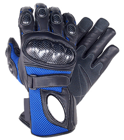 Motorbike Leather Gloves