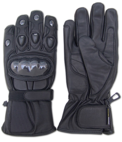 Motorbike Leather Gloves